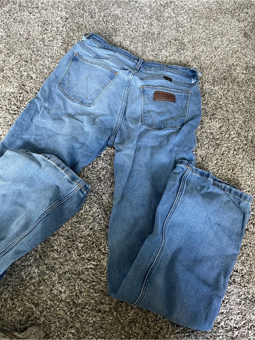 Wrangler Medium Blue Denim Jeans